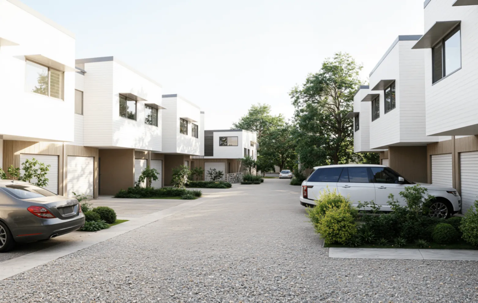 SAVI internal cluster driveway